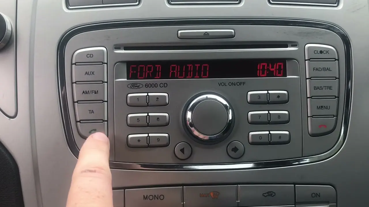 radio ford 6000cd jak włączyć bluetooth - Czy radio ford 6000CD ma Bluetooth