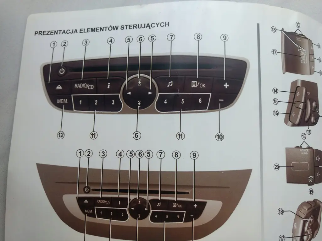 renault clio 3 radio instrukcja - Jak podciagnac reczny renault clio 3